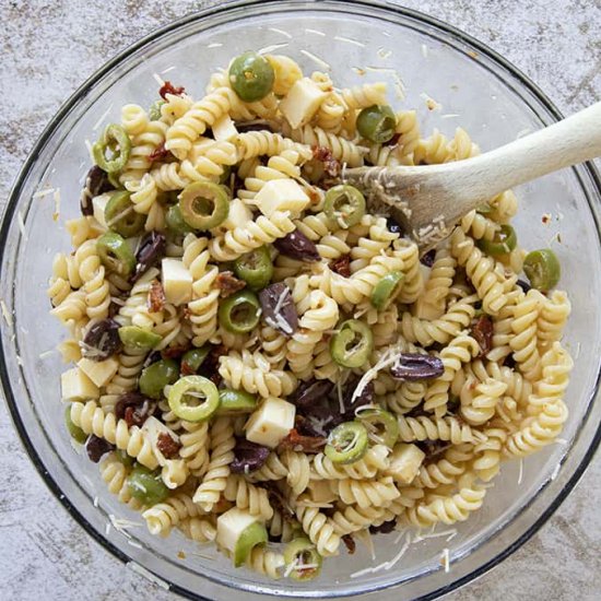 Amazing Olive Pasta Salad