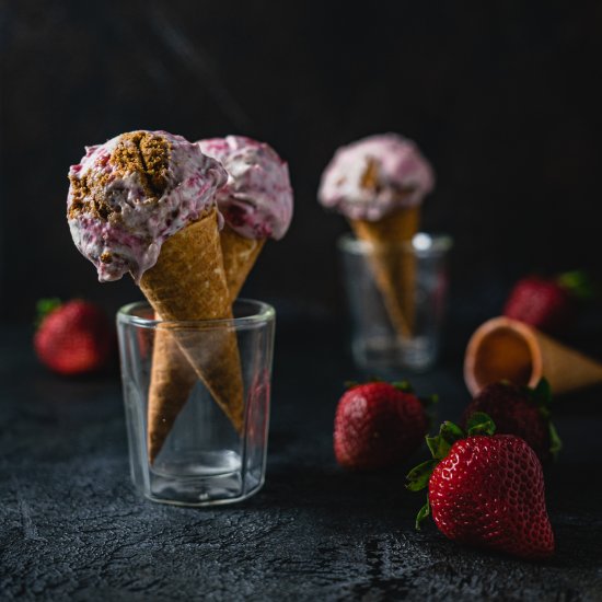 Strawberry Cheesecake Ice Cream