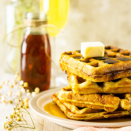 Perfect Buttermilk Waffles