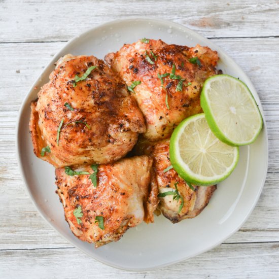 Cilantro Lime Chicken Thighs