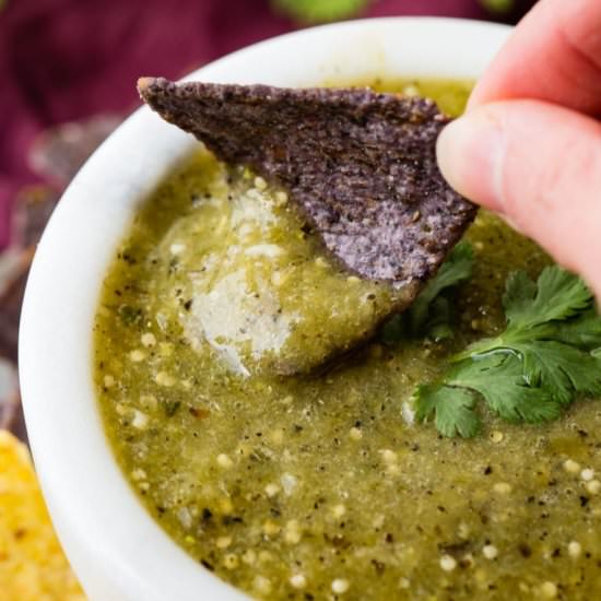 Homemade Authentic Salsa Verde