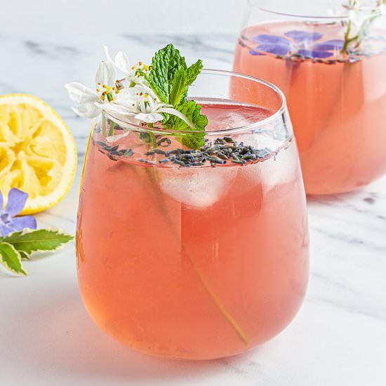 Coconut Lavender Lemonade