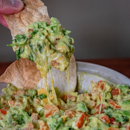 Guacamole with Cheese & Sour Cream