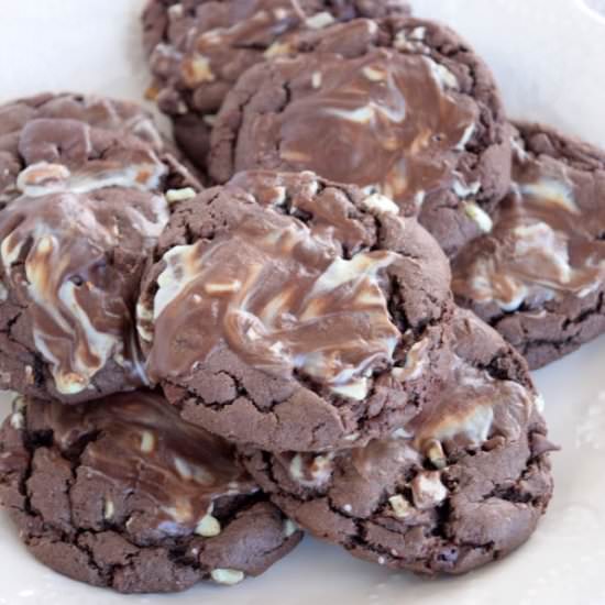 Mint Chocolate Cookies