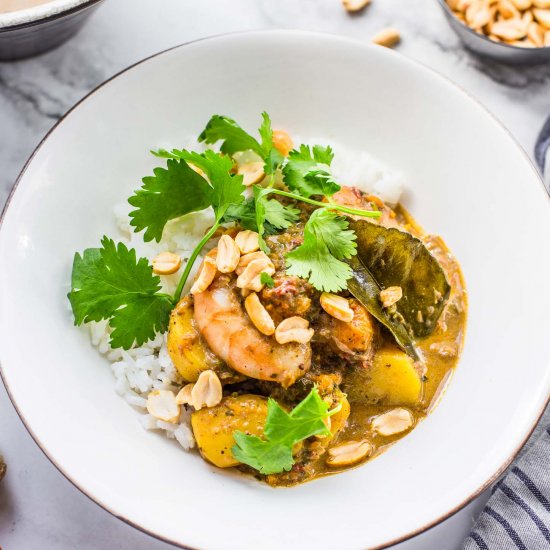 Massaman Shrimp Curry