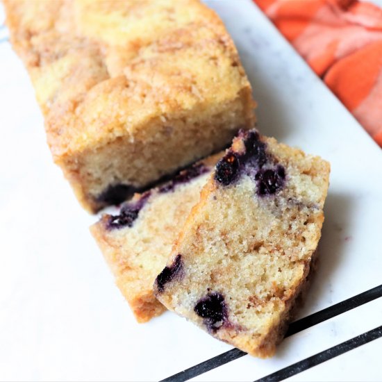 Blueberry Sour Cream Coffee Cake