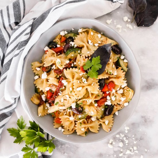 Quick Mediterranean Pasta