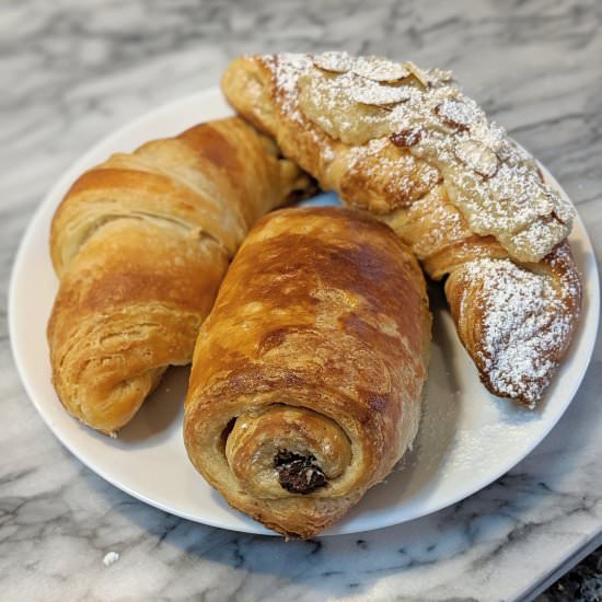 Croissants Three Ways