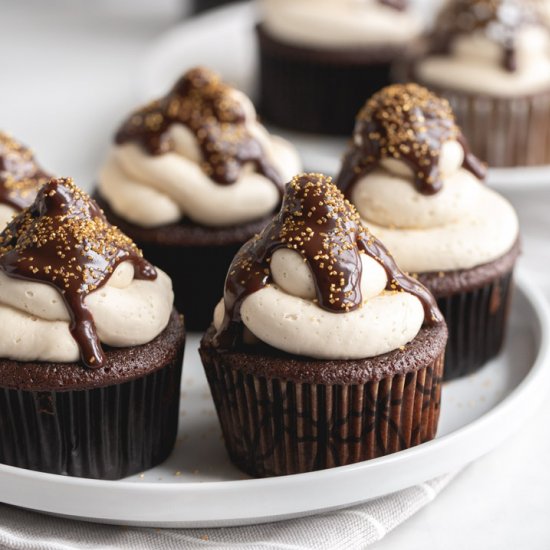 Chocolate Kahlua Cupcakes