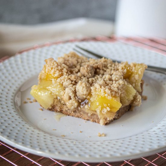 Gluten Free Pineapple Bars