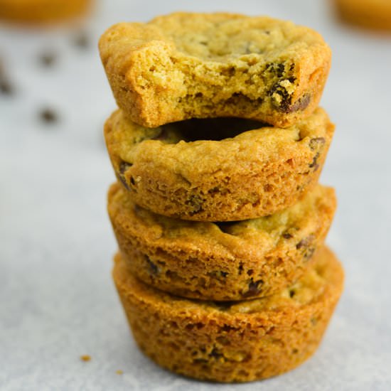 Chocolate Chip Cookie Cups