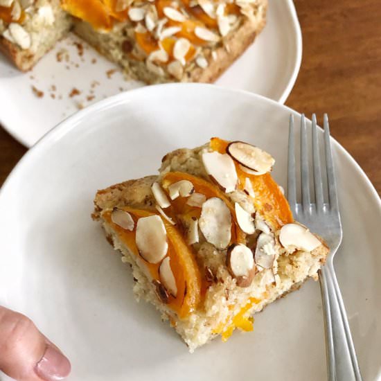 Vegan Apricot Almond Cake