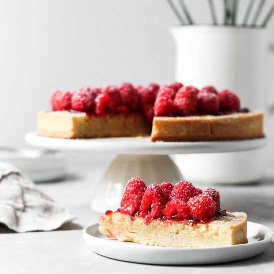 Raspberry Almond Tart