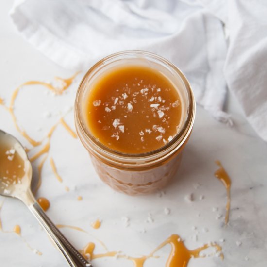 Homemade Salted Caramel Sauce