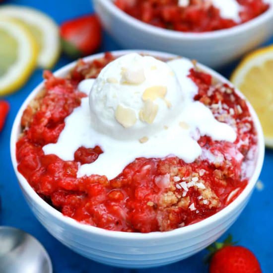 Strawberry Crisp