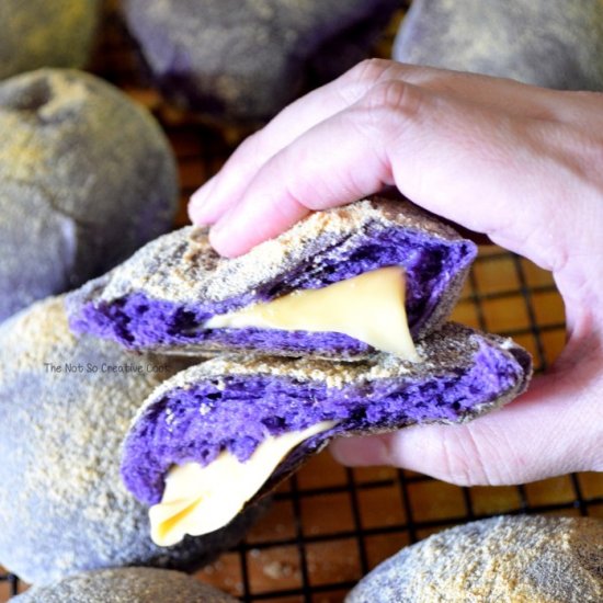 Ube Cheese Pandesal