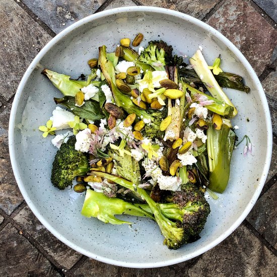 Roasted Broccoli Salad