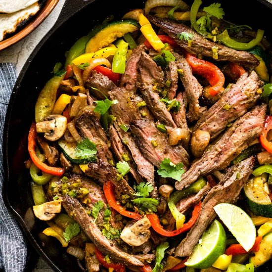 Best Steak Fajitas