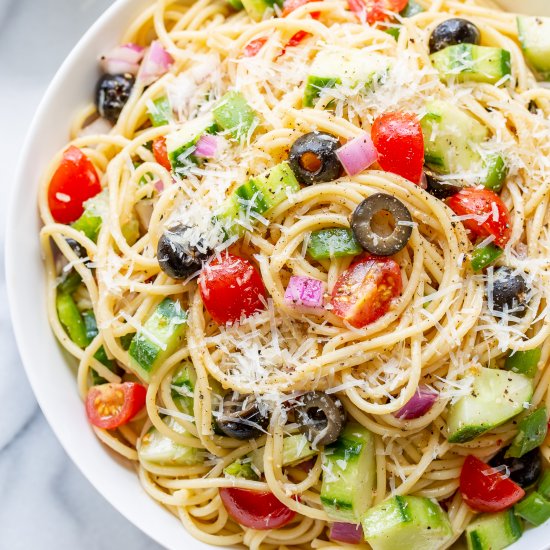 Spaghetti Salad Recipe