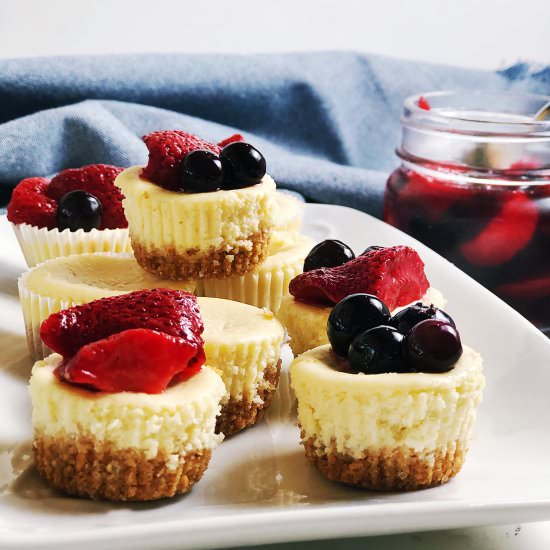 Mini Cheesecake Bites