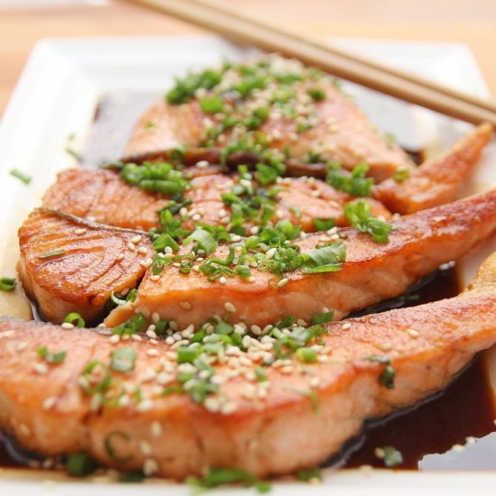 Asian Ginger and Sesame Salmon