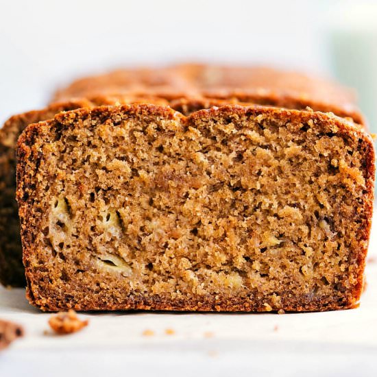 Banana Bread with Greek yogurt