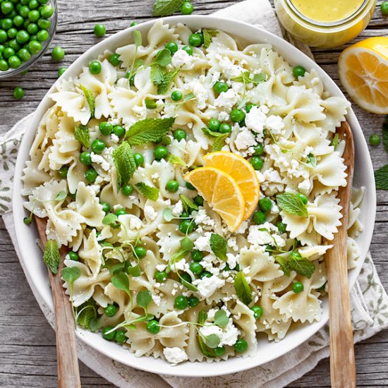 Bow Tie Pasta & Lemon Vinaigrette