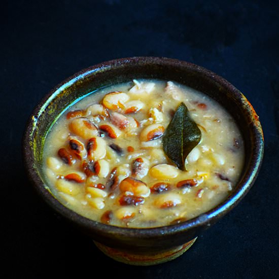 Bean Stew with Smoked Chicken