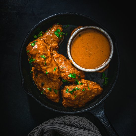 Vegan Tikka Masala Wings