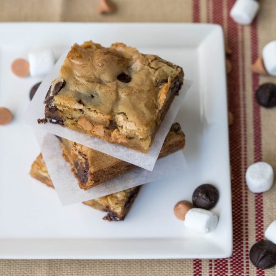 Ultimate Blondies with Chocolate