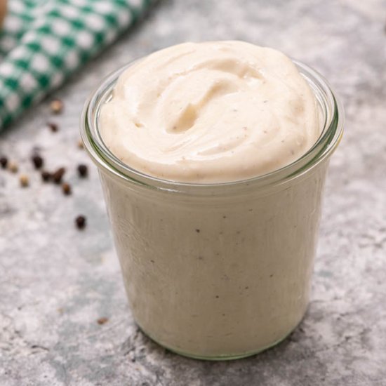 1-MINUTE VEGAN MAYONNAISE