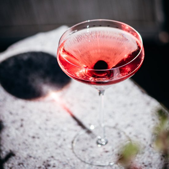 Pretty in Pink Gin Martini