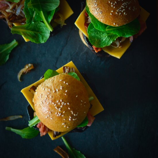 Portobello Mushroom Burgers