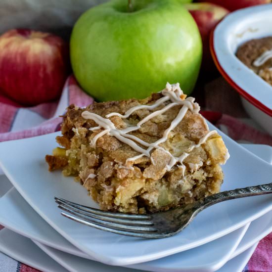 Caramel Apple Pecan Blondies