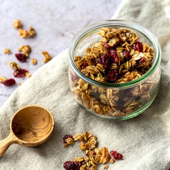 Stovetop Granola Recipe