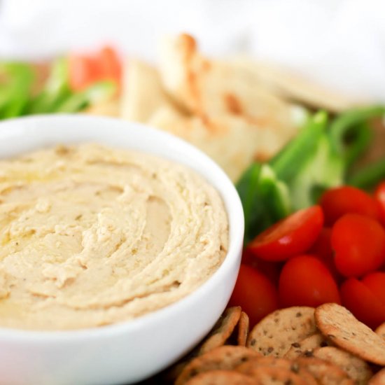 Super Easy Shortcut Hummus