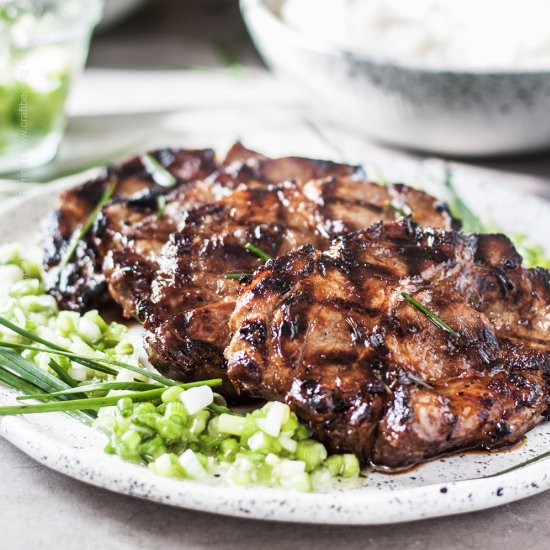 Grilled Pork Chops