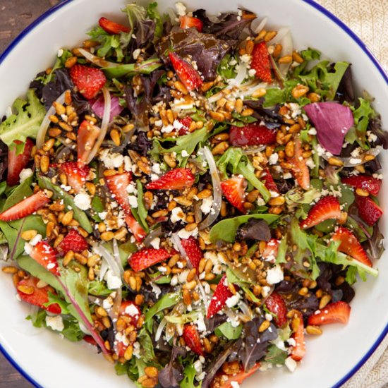 Strawberry Salad w/Balsamic Dressing