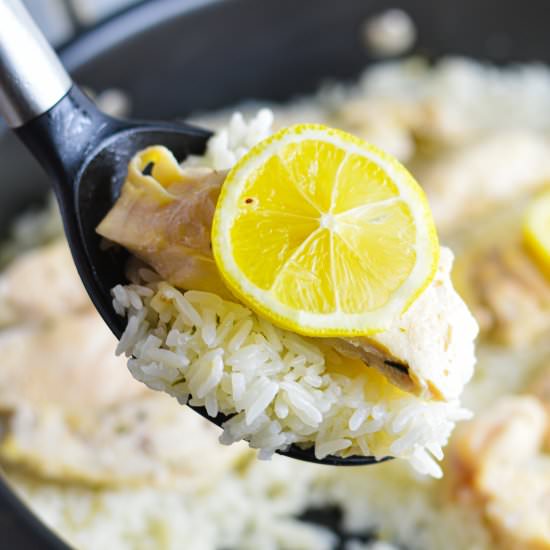 Rosemary Lemon Chicken and Rice