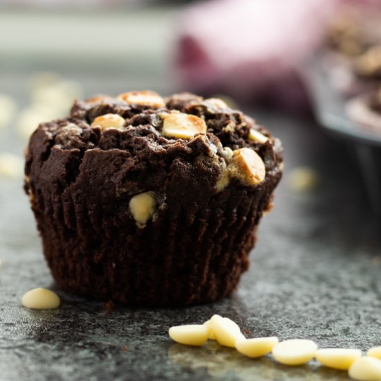 Double Chocolate Chip Muffins