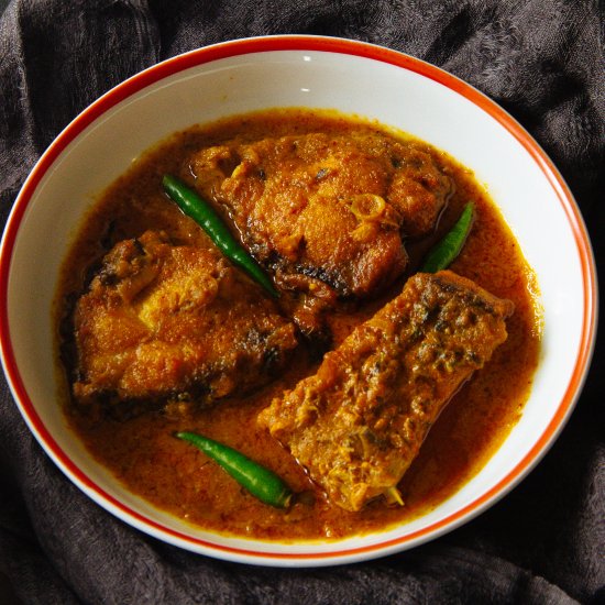 Macher Kalia bengali style