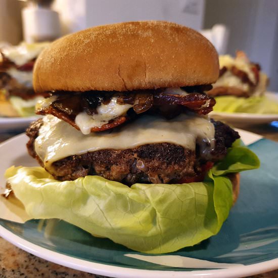 The “Bacon Brie-O” Burger