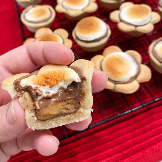 Peanut Butter S’mores Cookie Cup