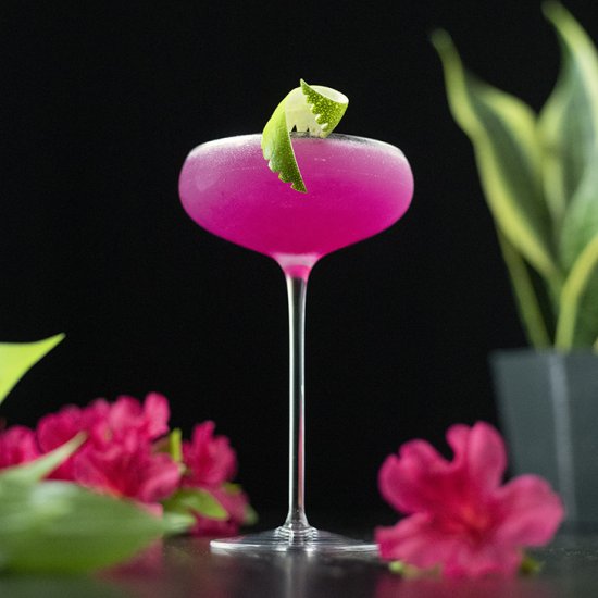 Cactus Flower Mezcal Cocktail