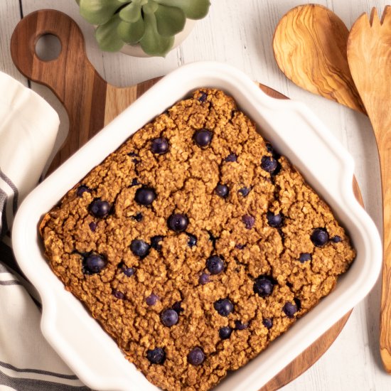 Blueberry Quinoa Protein Bar