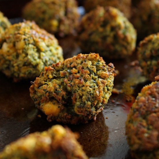 Crispy Baked Falafel