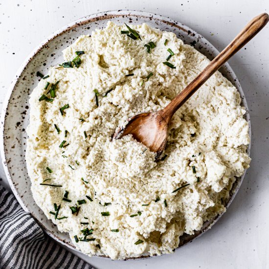 Vegan Ricotta Cheese