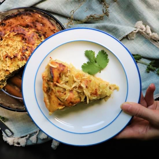 Vegan French Onion Tart