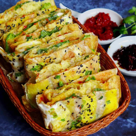 Chinese crepes