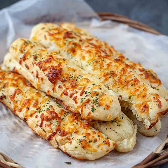 Garlic Cheese Breadsticks